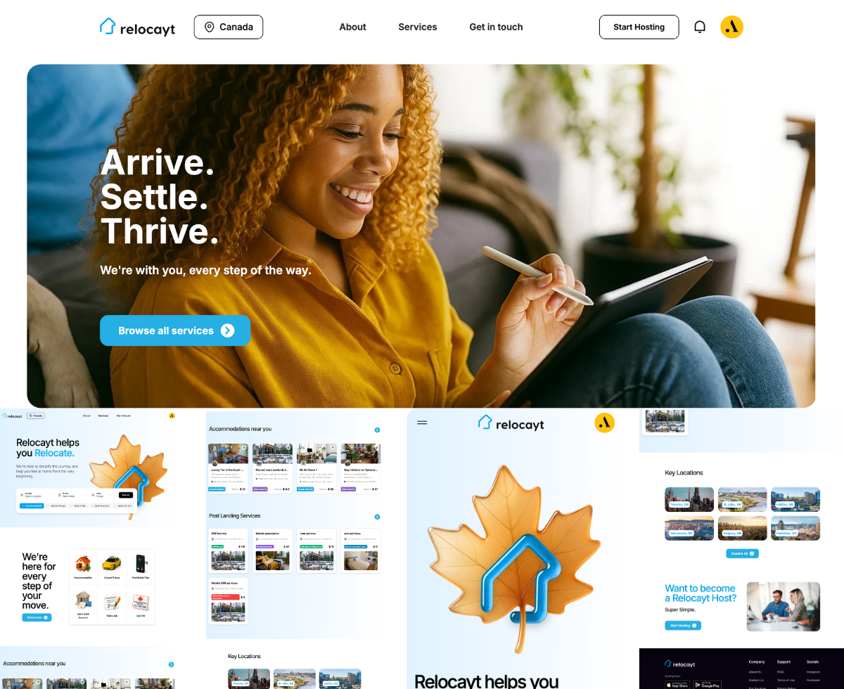 Relocayt.ca Project Image